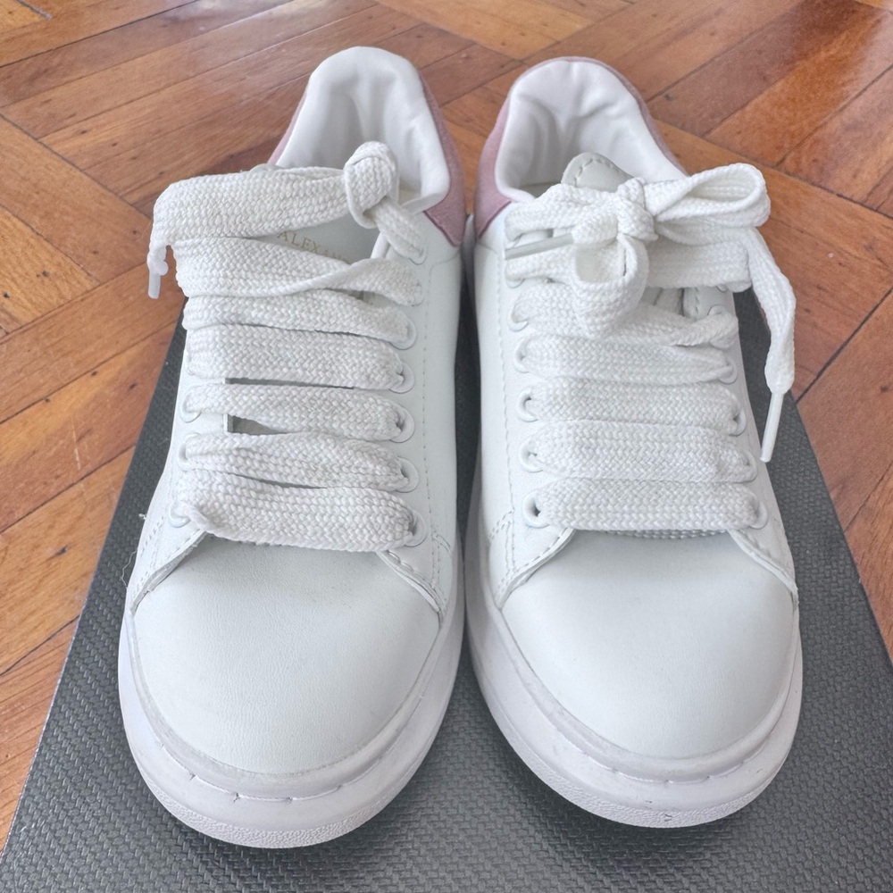 Alexander McQueen White Sneakers Size 35